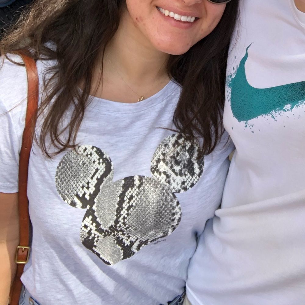 Mickey Mouse snakeskin t shirt - Picture 5 of 9